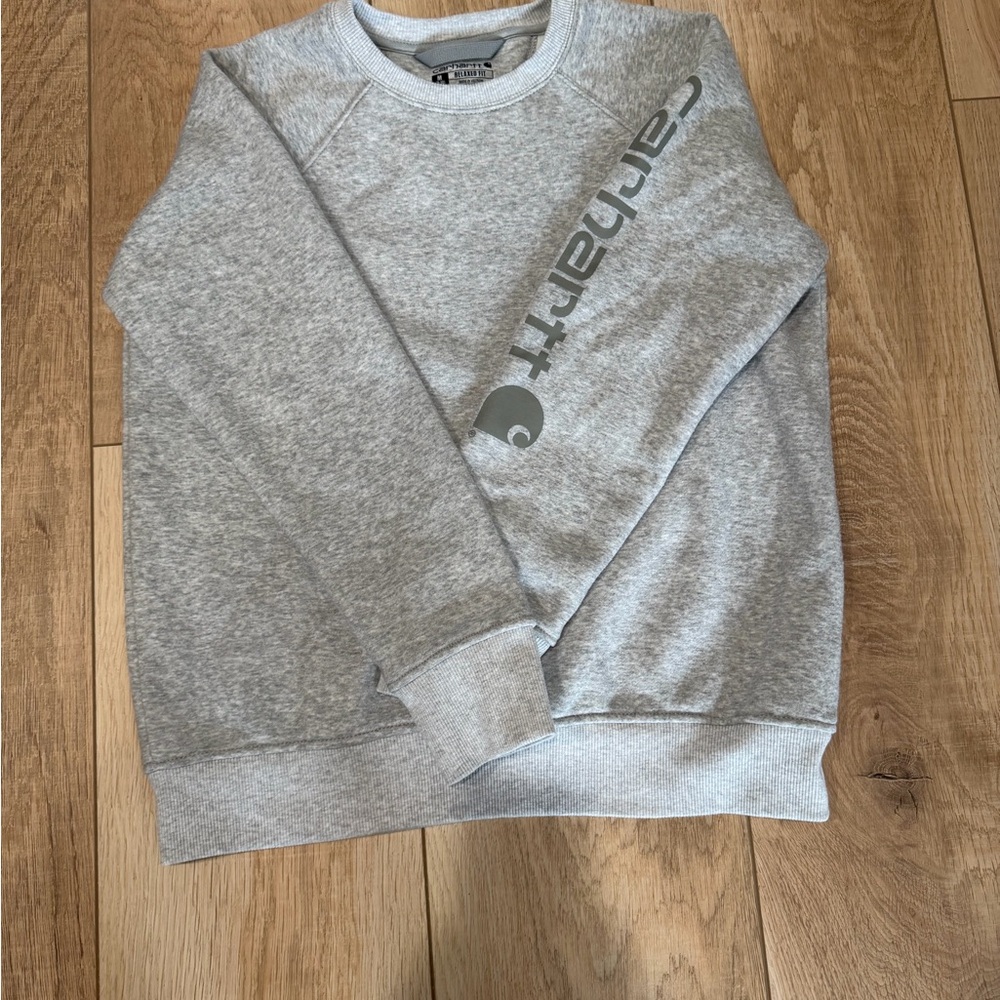 Carhartt Gray Logo Sweatshirt